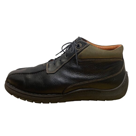 Johnston & Murphy Men’s Black Leather Ellington Ankle Chukka Boots Size 12M main image 5
